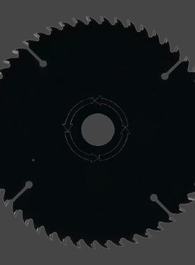 LMG黑色超薄木用锯多JJA片切割片凸片8台木工合金圆锯4/5/6/7//9