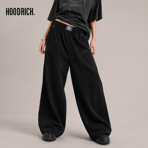 HOODRICH美式复古针织长裤基础百搭弹力宽松直筒休闲裤男女款
