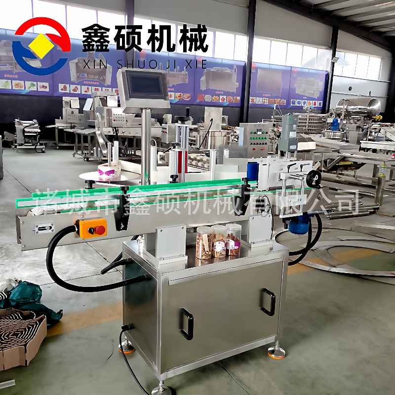 双侧面贴标机全自动洗衣液纸盒纯净矿泉水红酒食用油贴不干胶标签