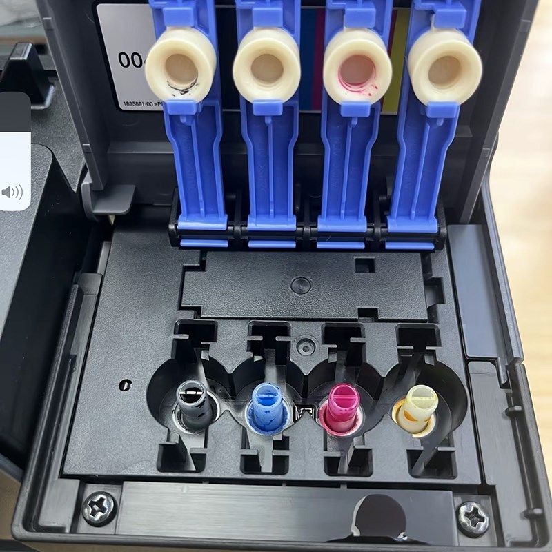 爱普生新款 0 墨仓式4色A3彩色喷墨打印机照片线条图纸文档
