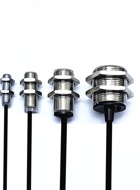 超短型埋入82830接近开关直流三线二线常开常闭平头传感器