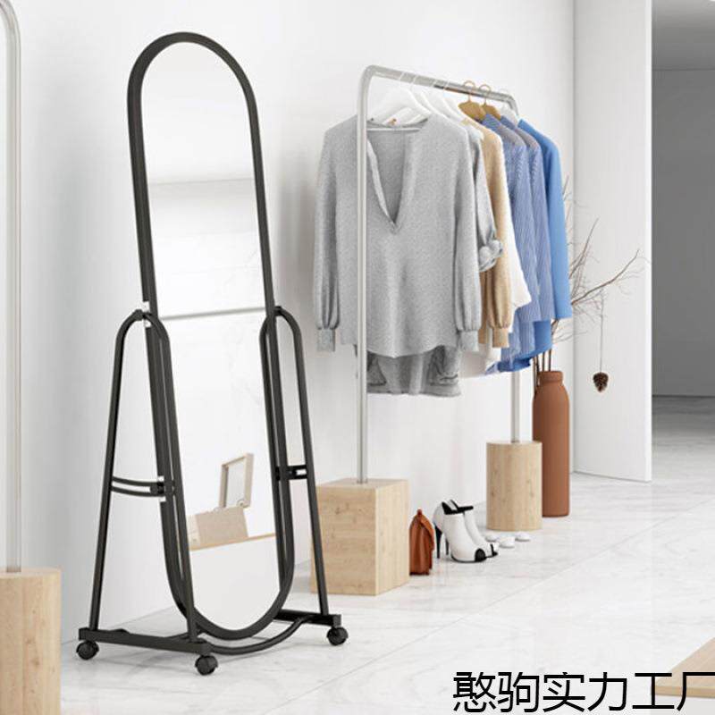 子全身穿镜衣镜用憨驹实力家立式落地镜学生宿服舍女生卧室装家用