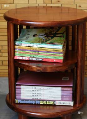 实木简约发边几沙柏阳原木风茶几床头柜台木置物架家用ylg-01坐凳