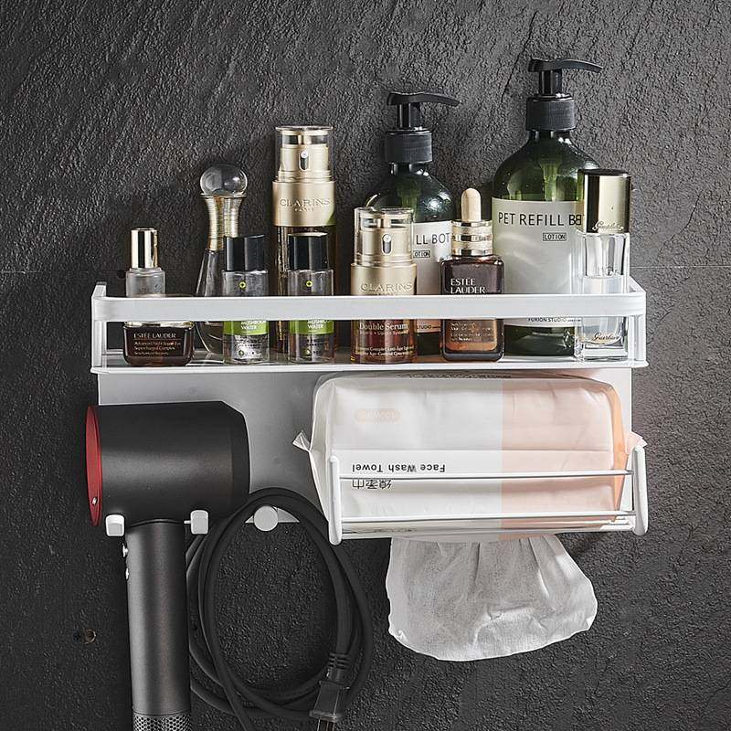 太空铝浴室置物架洗脸巾纸架吹风机架卫生间壁挂厕所收纳架免打孔,玩具/童车/益智/积木/模型,垂直悬浮玩具,淘宝优惠券,粉丝福利购,淘宝优惠卷
