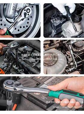 修53件套套筒扳手汽修工具车工套装小OBL飞工快速一套具箱套装具