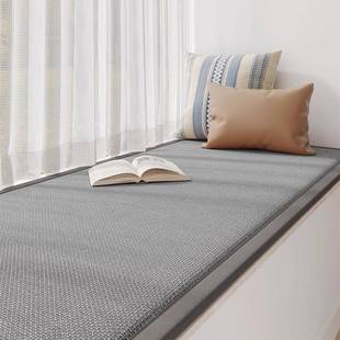 式棉麻加厚垫坐垫卧榻室窗台垫阳台榻米垫子日飘窗四季70899741通