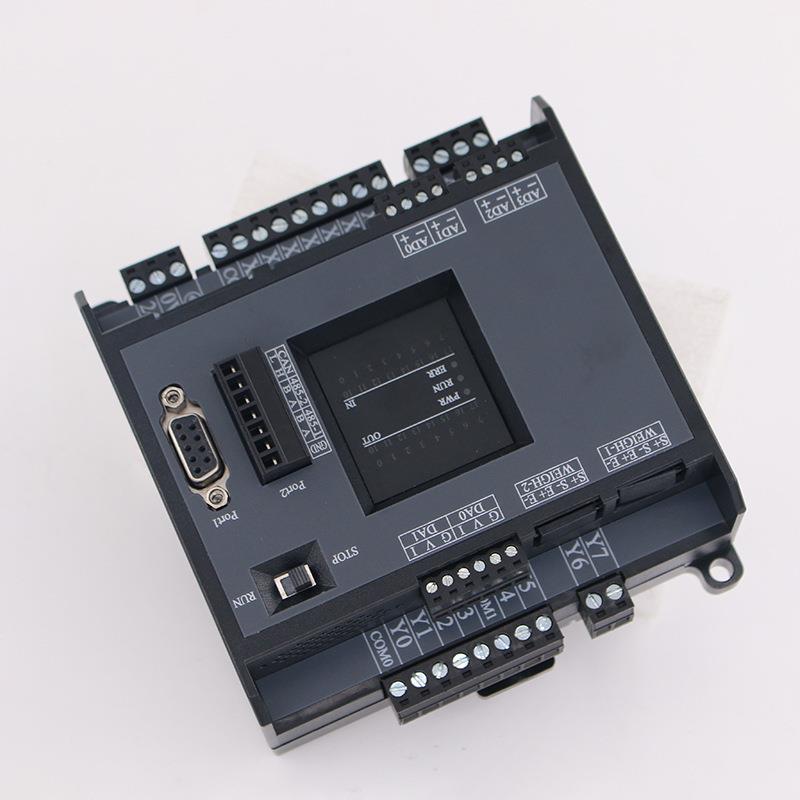 工领控FX3U板称PLCLK3U-20MR控MT带2路重485LK3U-20M4轴脉冲