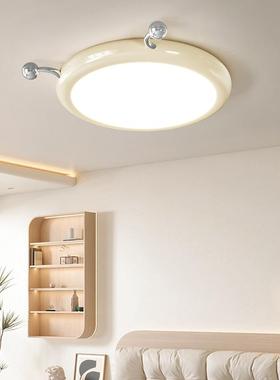 风吸顶灯圆形可爱儿童奶房39086装油灯2025新款现代简饰约创意房