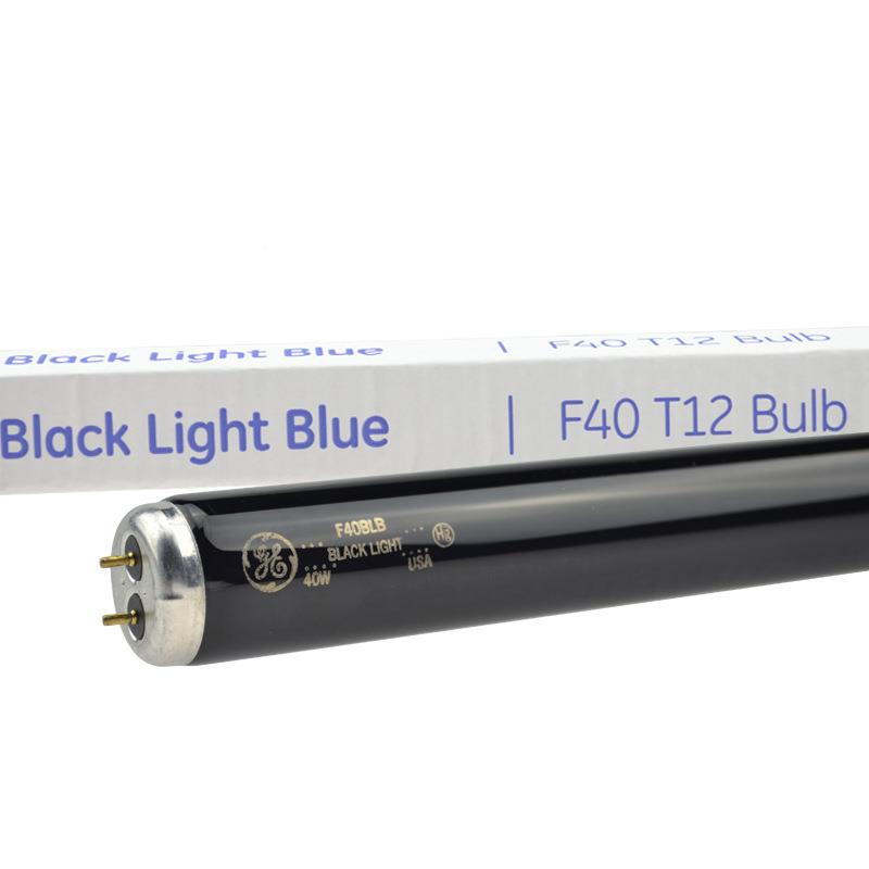 替GCTWE通用FL40BBT12紫外线黑紫光灯T1240W对光色荧光检代测灯管