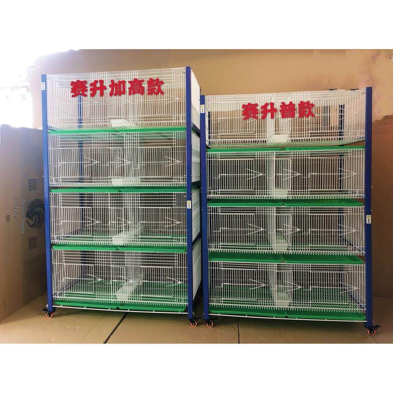 台式折叠式养鸽巢箱台湾养鸽加厚加高用笼架展示鸽子观察
