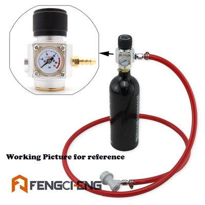 苏打水气瓶二氧化碳减压表CO2气表TR21*4螺牙CO2钢瓶减压阀可调压