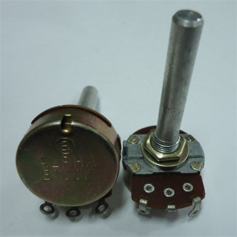 台湾ALPHA艾华产电吉他游戏机电位器单联RV24AF-10B100K 40R