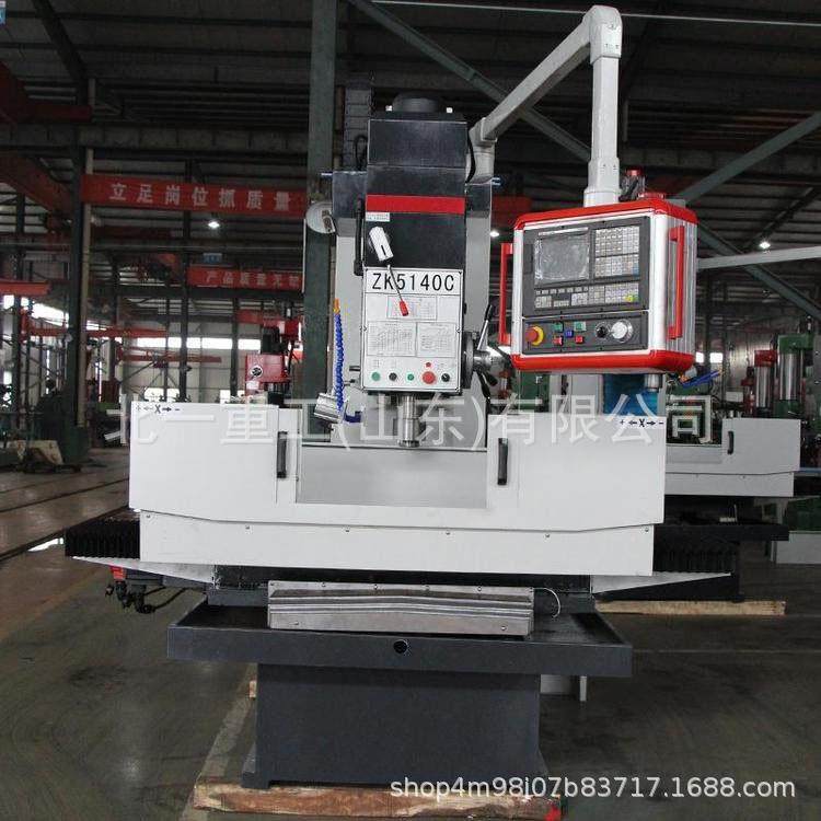 数控钻铣床ZK5140C全自动深孔立钻误差小攻丝自动走刀型
