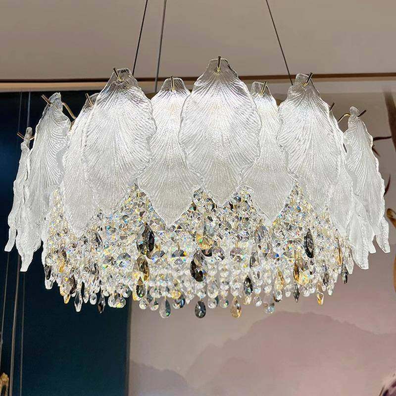 护眼法式客厅205款主灯浪漫奶2油风卧室新477水晶灯吊灯高端餐厅,家装灯饰光源,智能吊灯,淘宝优惠券,粉丝福利购,淘宝优惠卷