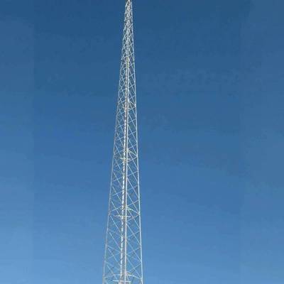 避雷JH-4单管雷避针拉线塔电力通讯塔塔圆钢信号塔热镀锌防雷雷避