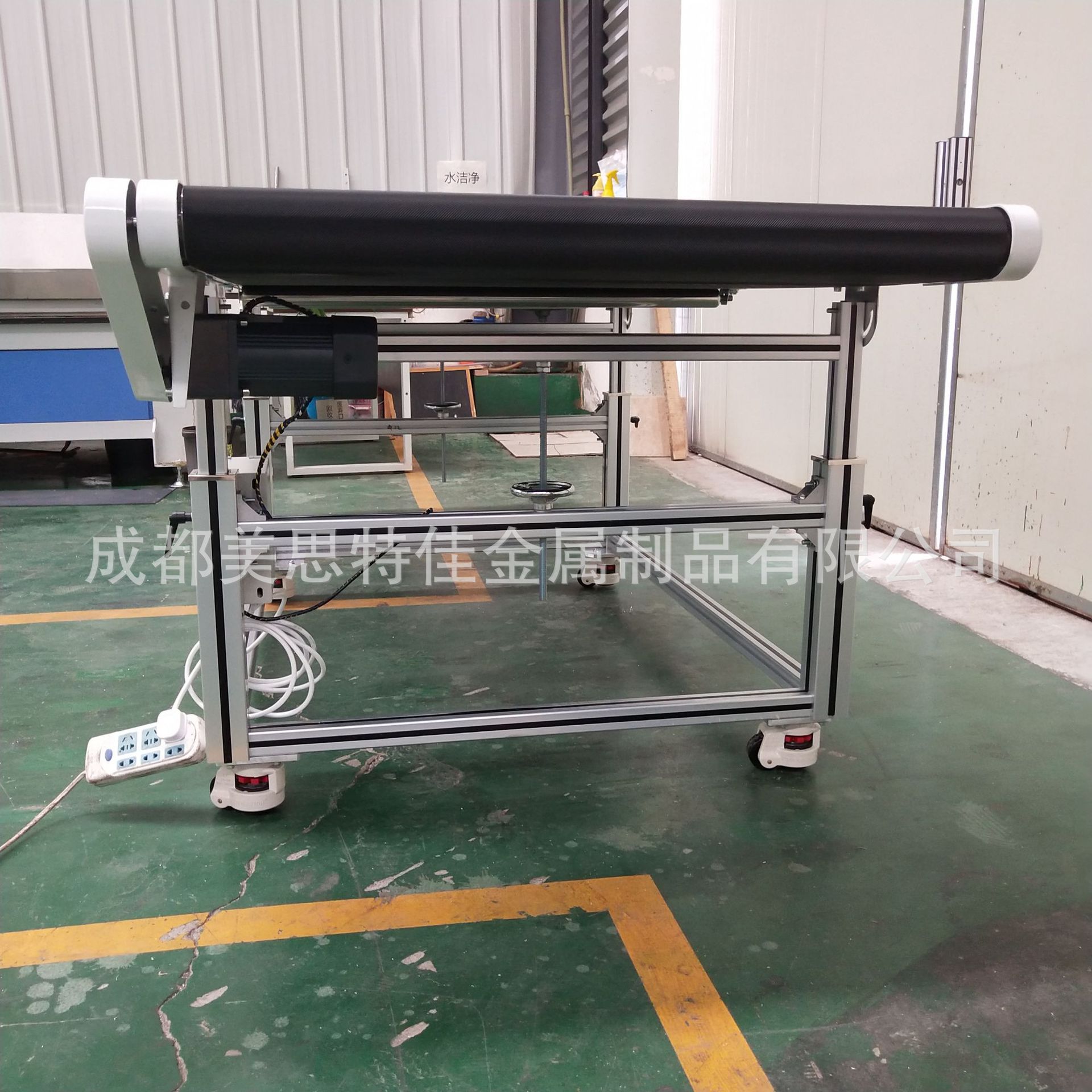 成都工业铝型材升降输送线　滚筒线　物流分拣线自动化流水线厂家