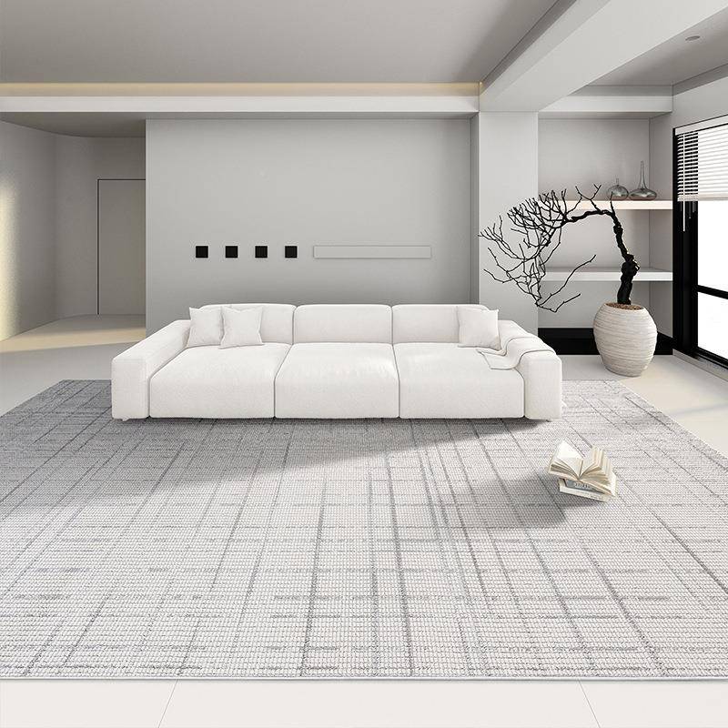 客素刻厅沙发面积威尔顿机织丙纶地轻奢毯约耐磨大舒适卧室简地毯