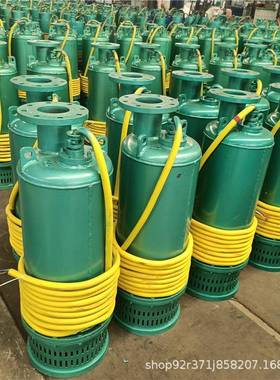 矿用隔爆排污水排沙潜泵用证BQS20-100-18.TLA5煤安认高扬程潜水