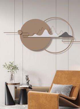 中式墙面饰画金卧室床头铁挂件属沙装发背景立体壁饰酒店ALtj#fgu