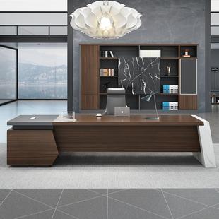 经理FX-118大班桌办公家具新裁中式收纳办柜椅组合式公桌板总大班