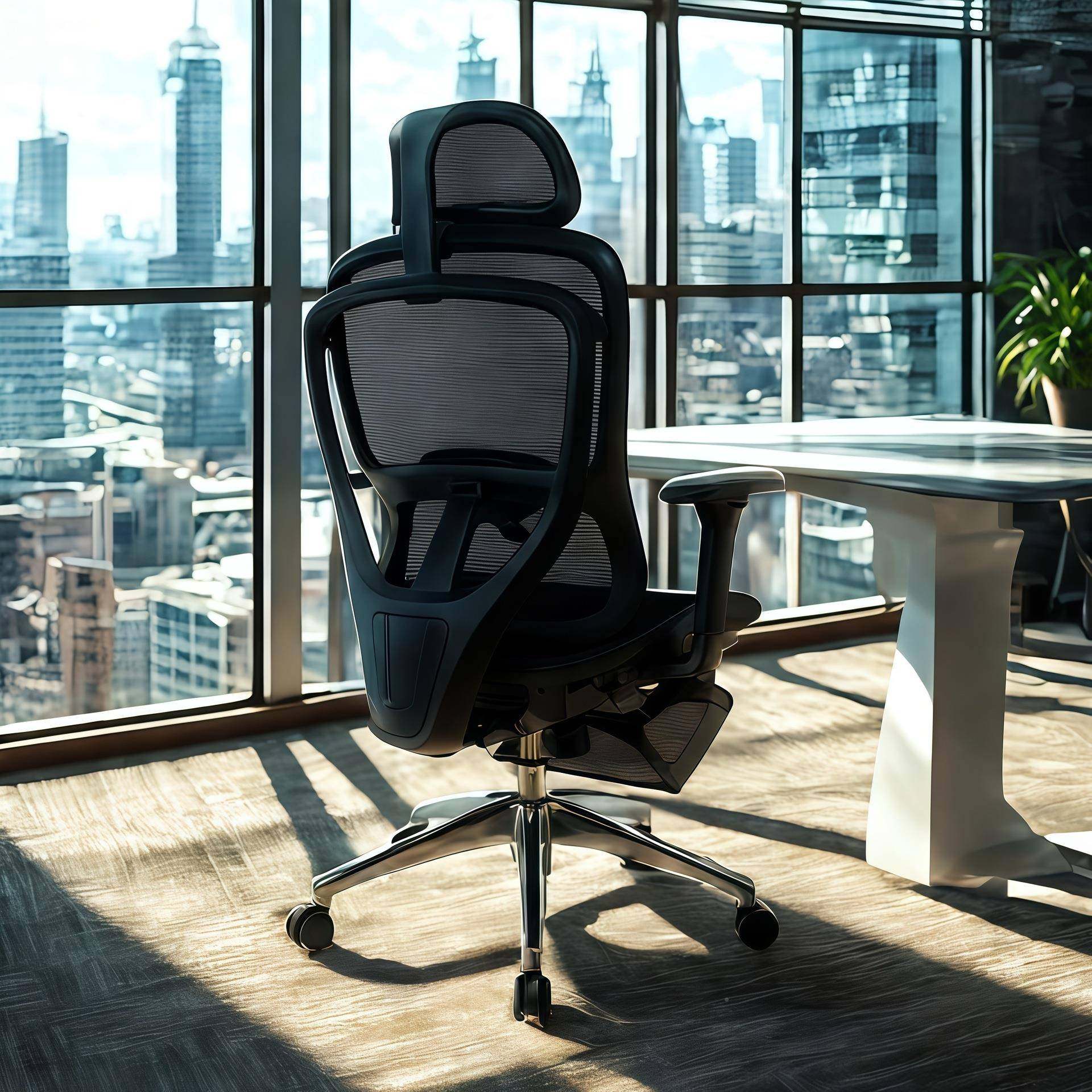 人体工透气网布办F-85公椅午学两可调节用腰靠头枕久坐不睡累带脚,商业/办公家具,办公电脑椅/职员椅,淘宝优惠券,粉丝福利购,淘宝优惠卷