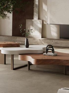 茶几52033意现代云朵不式规则家用奶油厅网红意创小户型豪华客简