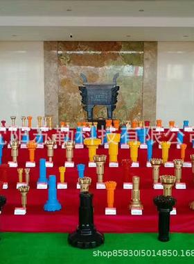 铁岭高风压潜孔头厂家打井用金刚石钻心跟钻管牙轮钻头偏ND45(DHD