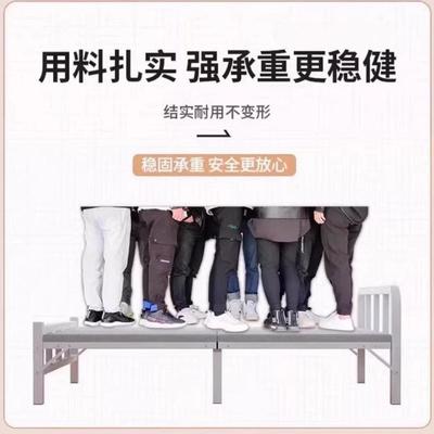 人床家用折床叠床室出租房单小床卧加床一米二简易NTV成人米双人