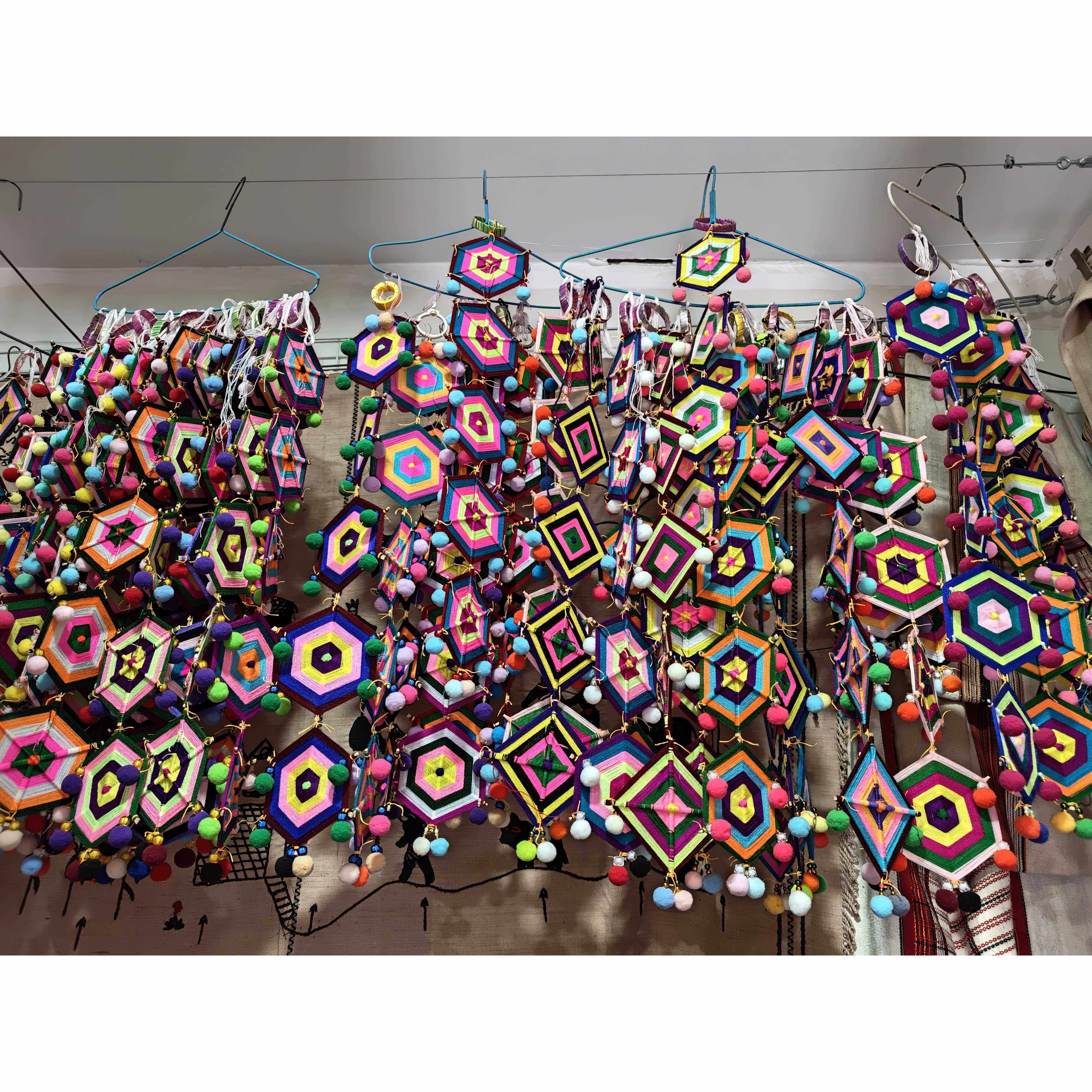 泰国手挂画云Fhmzrrgh南傣族尼纺线装饰品餐厅家装东南亚哈族工茶