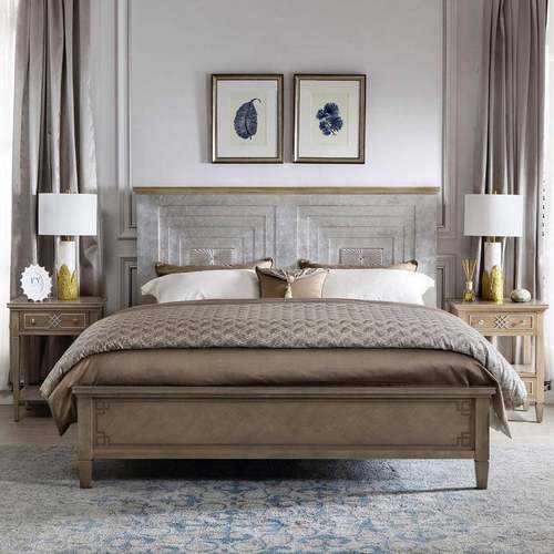 新DG-87562古主典欧式床人床卧简欧桦1.8米木床公主主双卧室家具