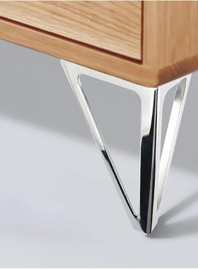 室柜HG-28脚黑色浴电视柜腿电视柜支几家具金属撑茶腿桌脚4件套