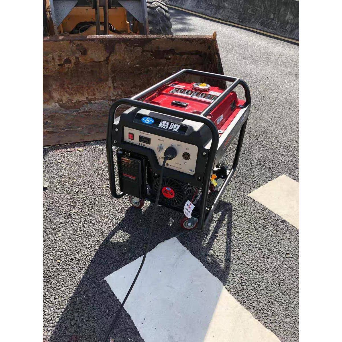 嘉陵保证J8油500汽AL633004H发电机组62/7kwE家用商用工地用单相2