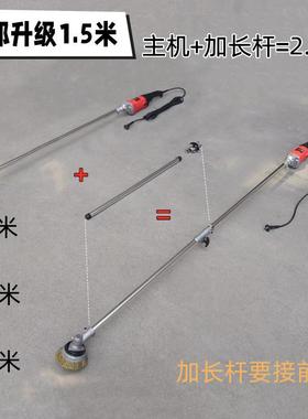 电动锈机钢丝轮打磨机结铁钢构彩瓦钢除翻新机工字钢抛光EAG水泥