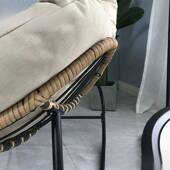 懒人用沙发闲躺家可藤休椅阳台可窝坐摇椅人类单人摇椅251沙发鸟藤编