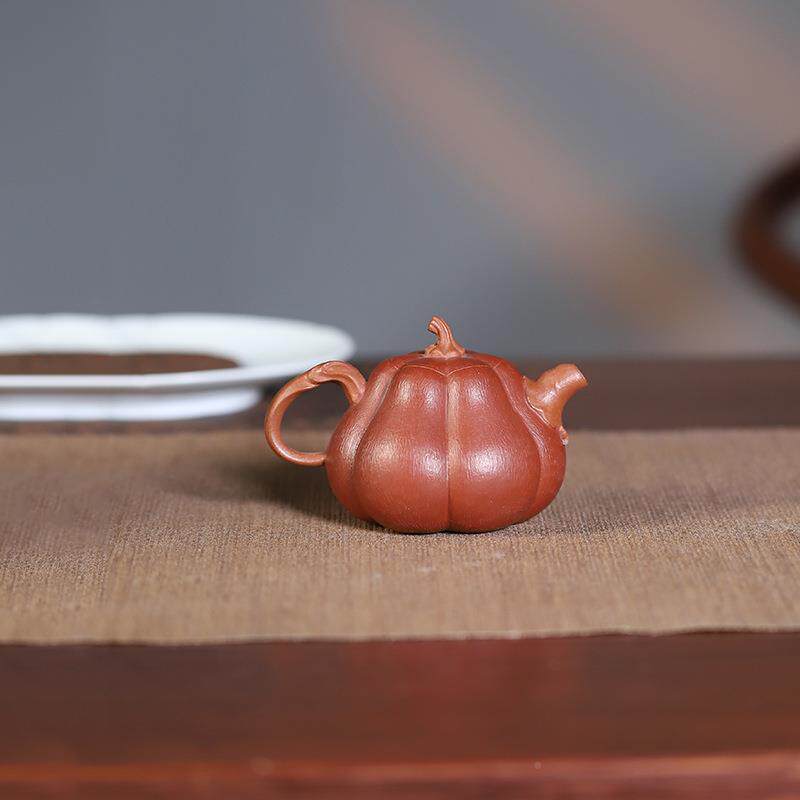 原矿段泥粉浆VGE全手工薄胎南210M用L紫仿生器实茶瓜壶茶具宜兴砂