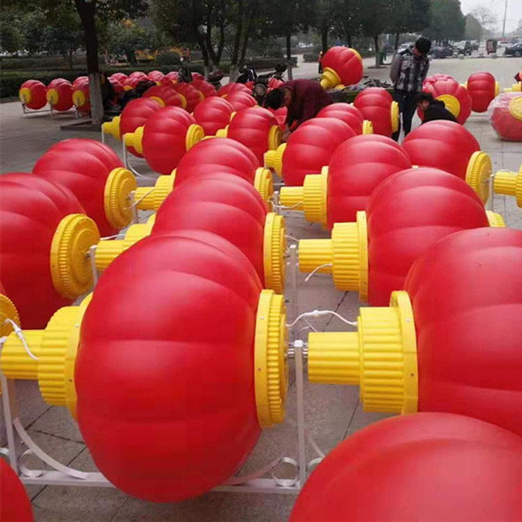 亚克力亮化LED灯笼户外防水发光灯笼市承接政街道路灯线杆工程