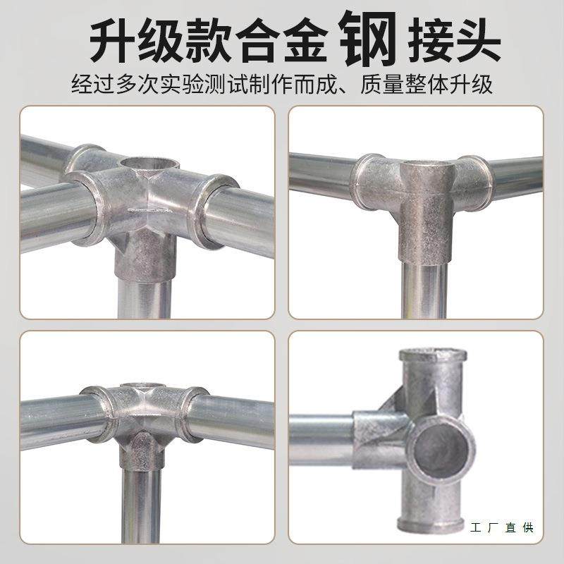 2柜6MMF97S97HT衣家用卧室简布衣易柜全钢架加粗加厚出租房耐结实