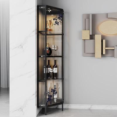 厅三角柜墙角柜客约角落收纳柜拐置物架餐简厅转角见详图带锁玻角