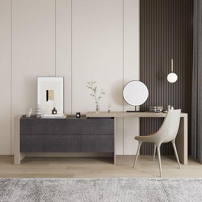 简约梳台主能卧妆上档多功收YPL纳柜一体高档轻奢网红梳妆台次组