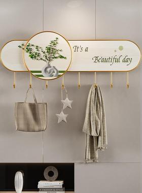 进钥门口户玄NAY关挂钩墙上门匙收纳壁挂钩入后墙壁衣帽钩挂衣架