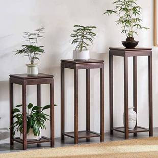 南美花花梨实木台榫卯整花架中南美花梨式家用盆花架室内盆装景架