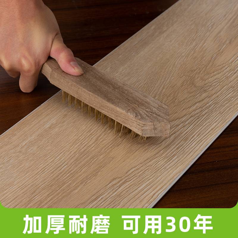 英尼可spc锁扣石塑地板卡扣式家用防水泥地直接铺石晶pvc环保石塑