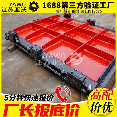 铸铁镶铜闸门源头厂3kw手电两用启闭机SYZ附壁式铸铁镶铜圆闸门