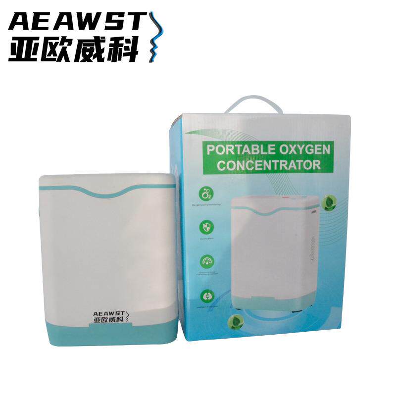欧威便携式小型制氧机老人家用旅游登山高原吸氧器氧气机智能显示