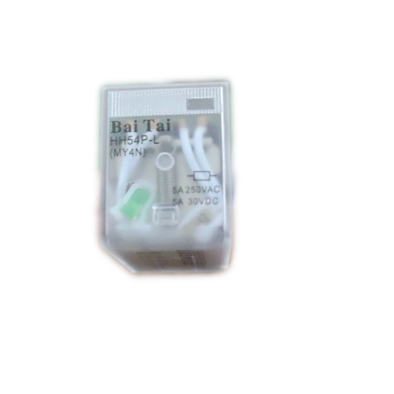 BAITAI小型中间继电器HH52P-L 53P HH54PL JQX-13F AC220V DC24V