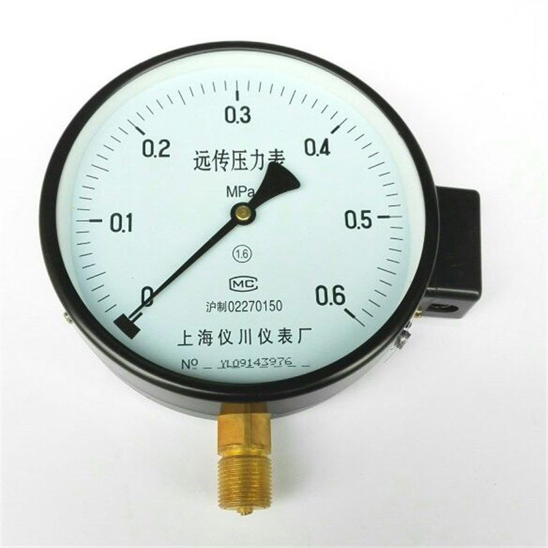 远传压力表 直径150mm 压力0-0.6mpa 径向安装 YTZ-150 牙m20x1.5