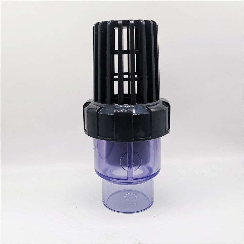 UPVC底阀透明PVC管水泵进水花篮止回阀止逆阀20 25 32 40 50 63mm,模玩/动漫/周边/娃圈三坑/桌游,桌游配件/卡套/保护膜,淘宝优惠券,粉丝福利购,淘宝优惠卷