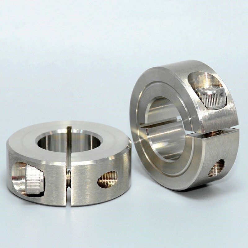 SSCS开口型固定环不锈钢光轴承止推环衬套挡圈定位夹紧喉箍精巧型