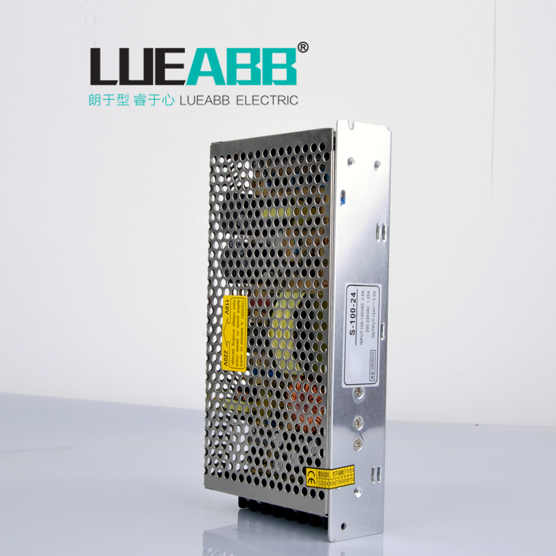 S-100 LED开关电源AC220V110V转DC5V 12V 24V 48V变压器100W电源