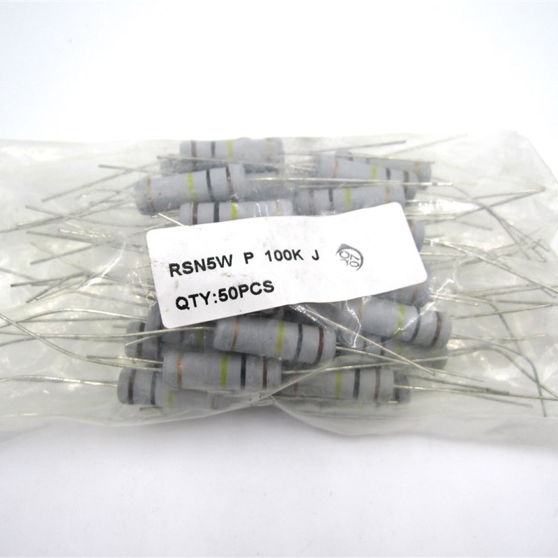 逆变焊机维修常用电阻 5W 3W 10K 510K 碳膜电阻 线路板色环电阻